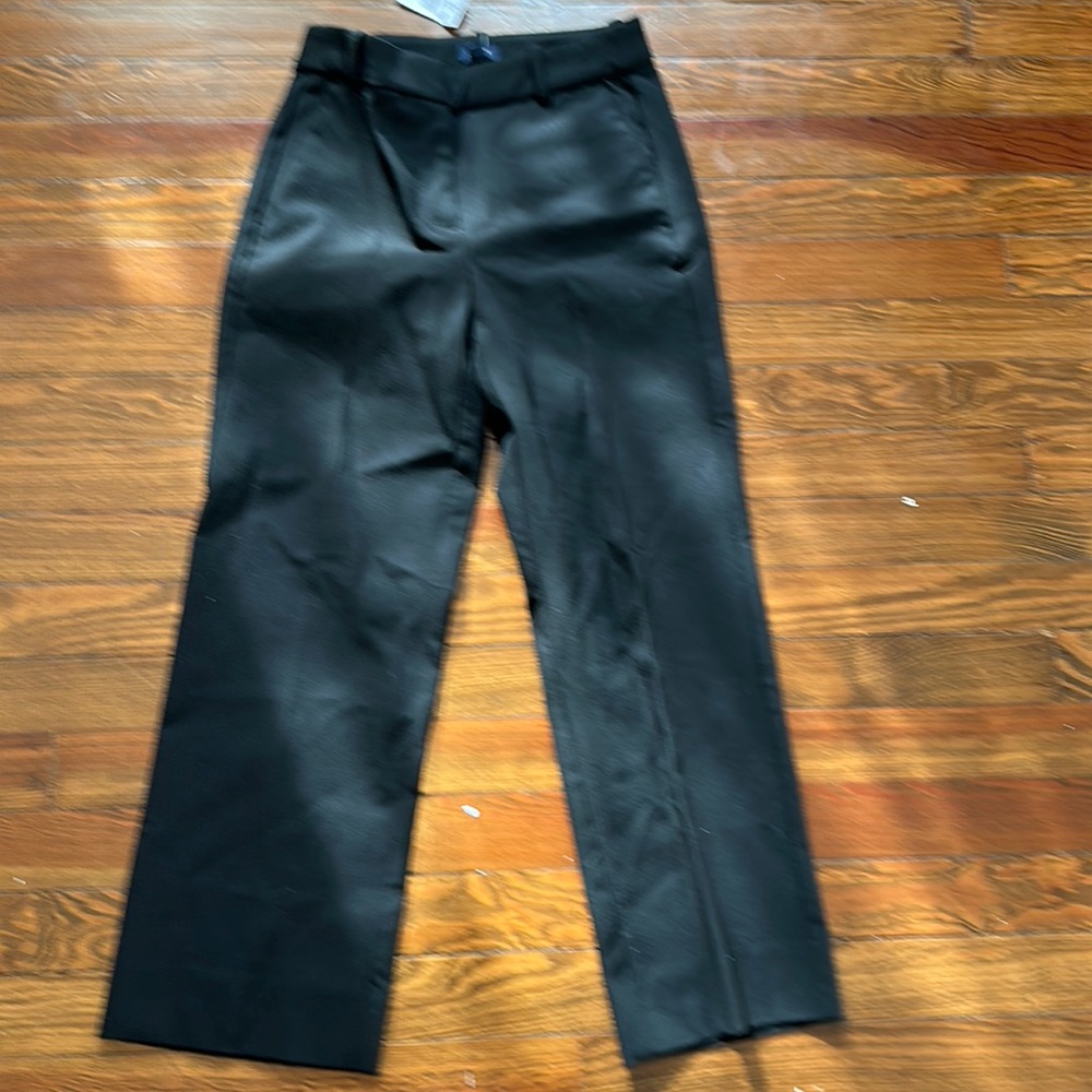 JCrew black pants BNWT. Size 00